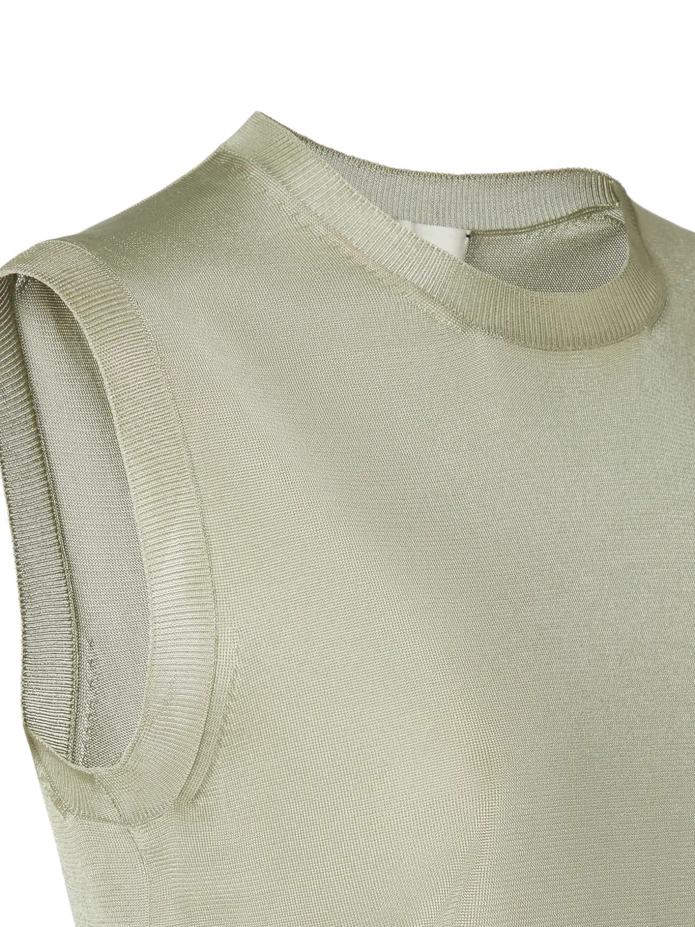  Fendi Top Sin Mangas - Verde 