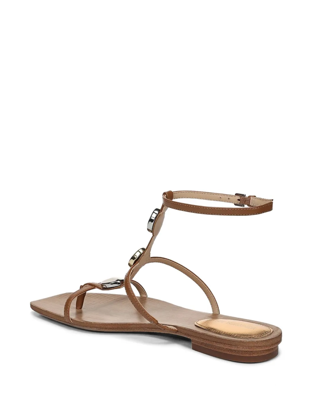 Veronica Beard Alba sandalen verfraaid met stras Bruin