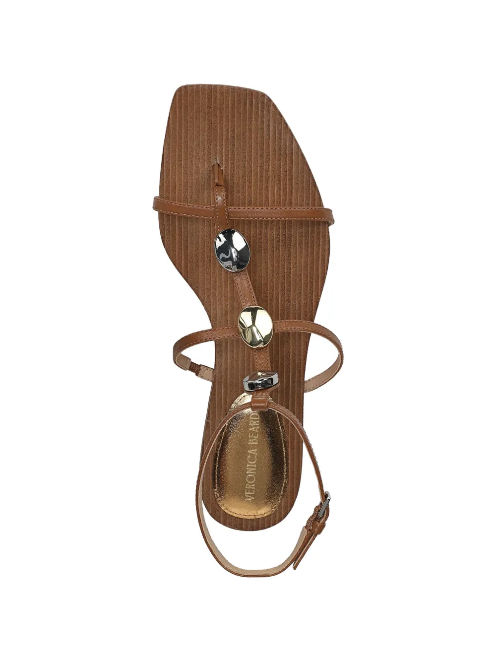Veronica Beard Alba sandalen verfraaid met stras Bruin