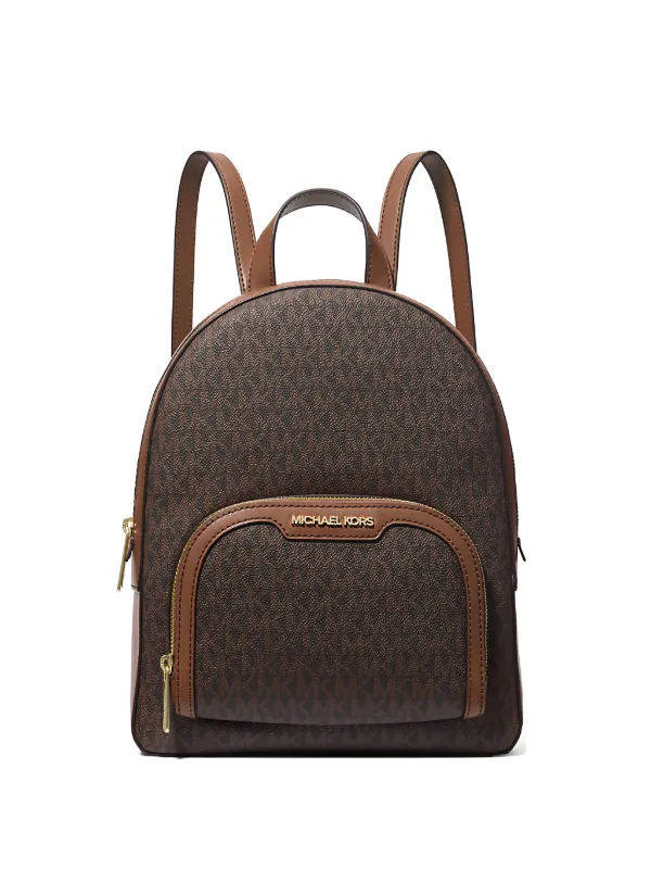 Michael Kors Jaycee モノグラム バックパック | ブラウン | FARFETCH JP