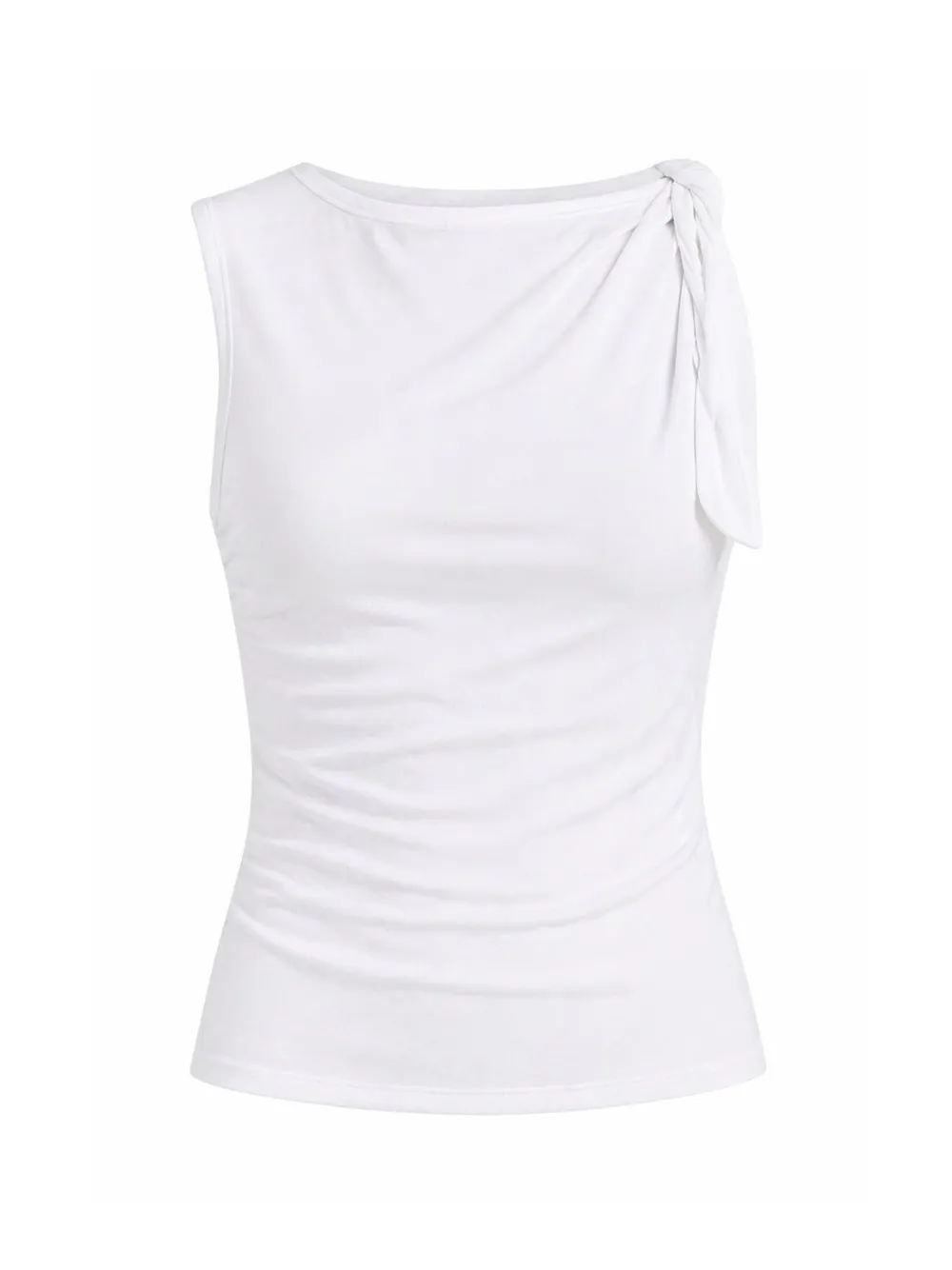 Veronica Beard Otessa gathered-detail tank top - Braun