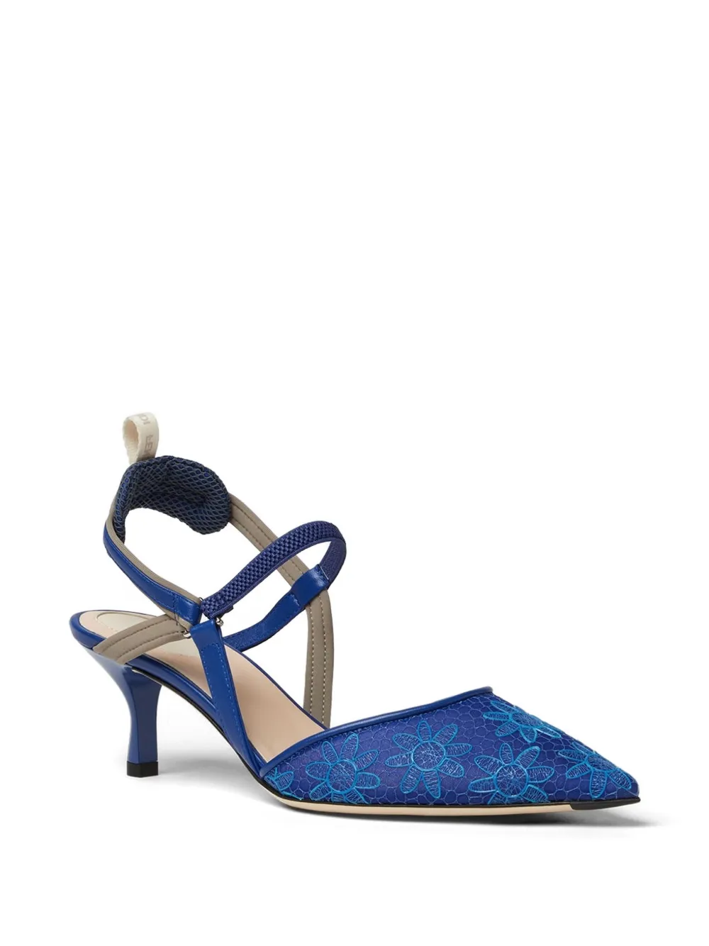 FENDI Colibrì Lite pumps met bloemenprint Blauw