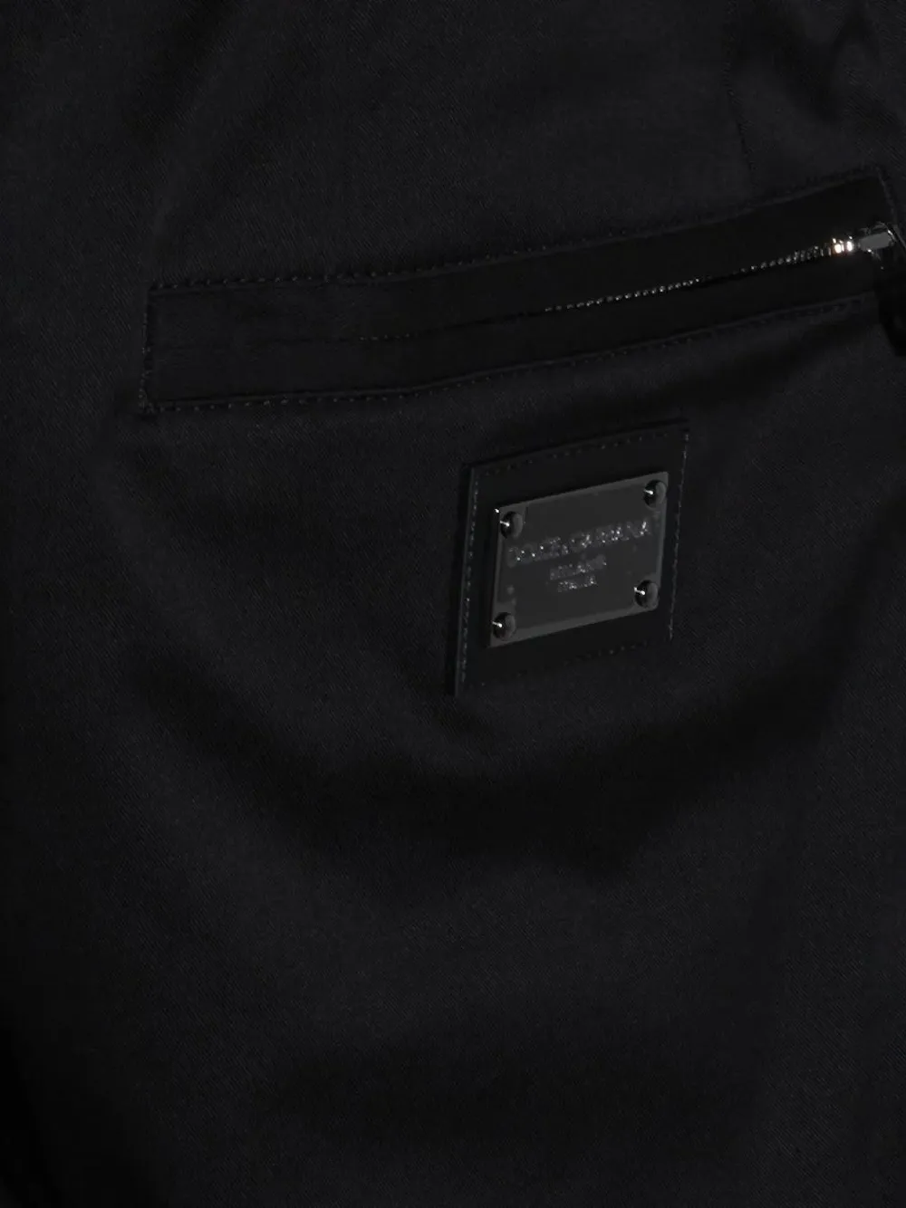 Dolce & Gabbana Broek met trekkoord Zwart