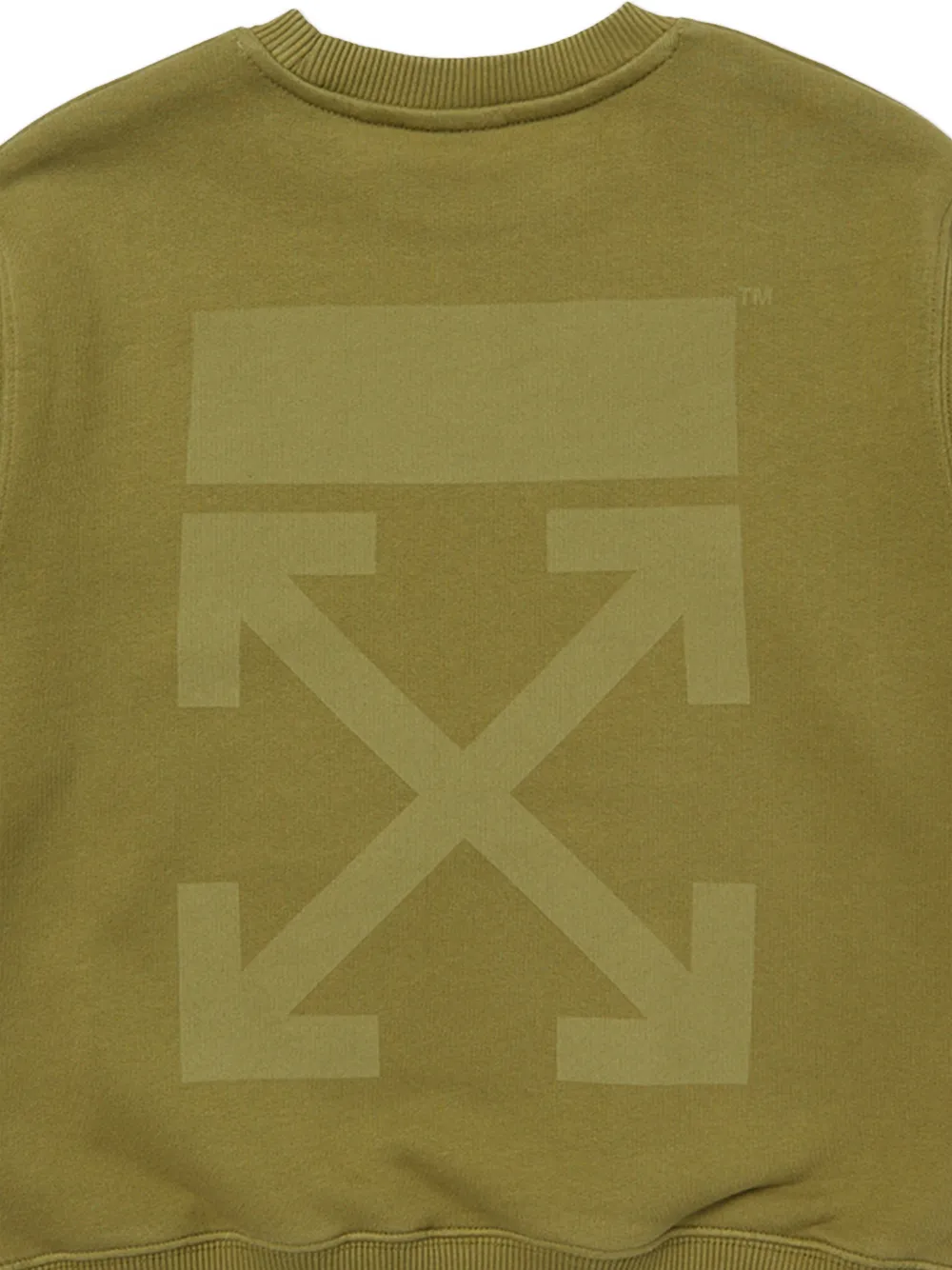 Off-White Kids Trui met Arrows-patroon Groen