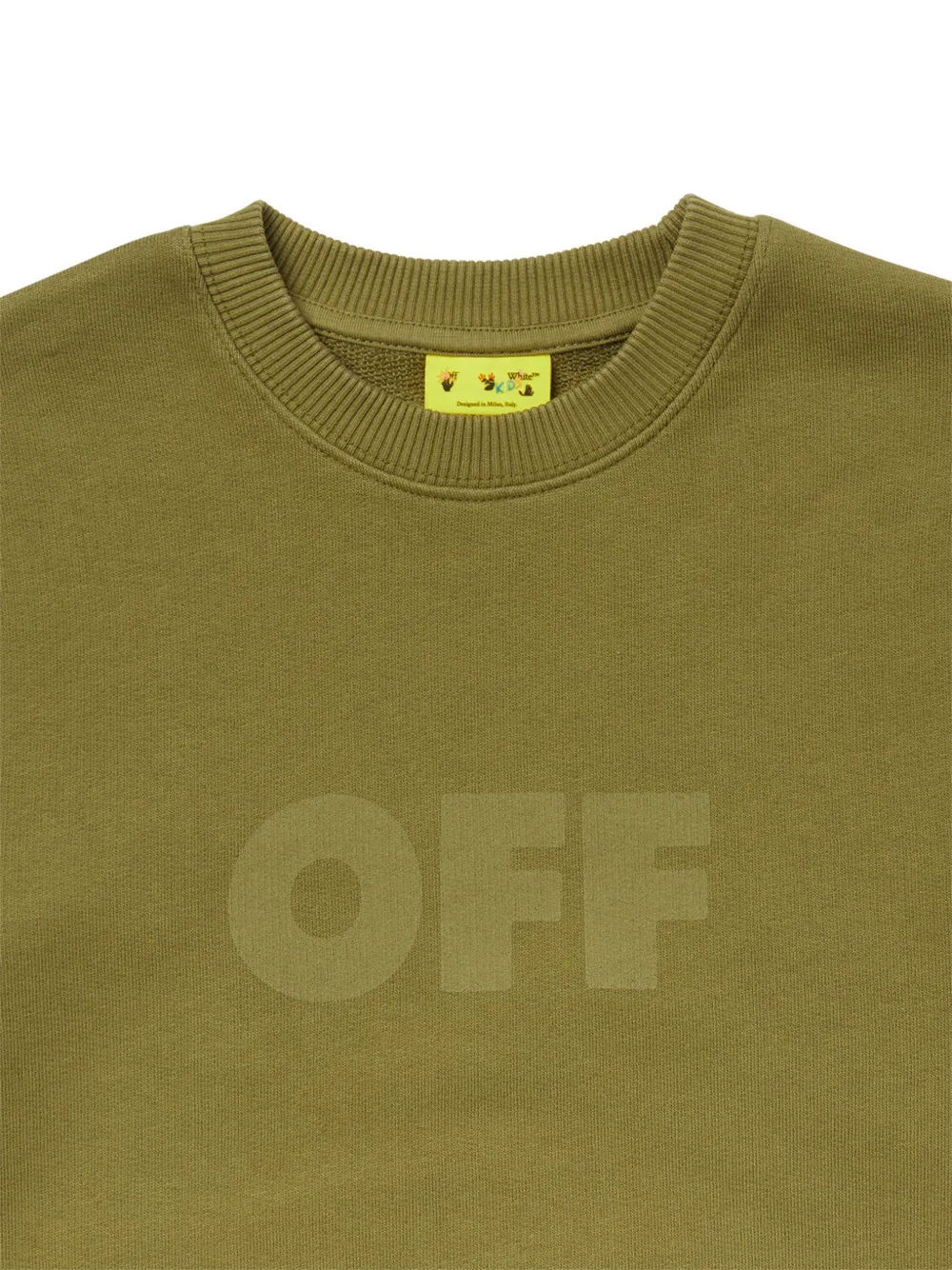 Off-White Kids Trui met Arrows-patroon Groen