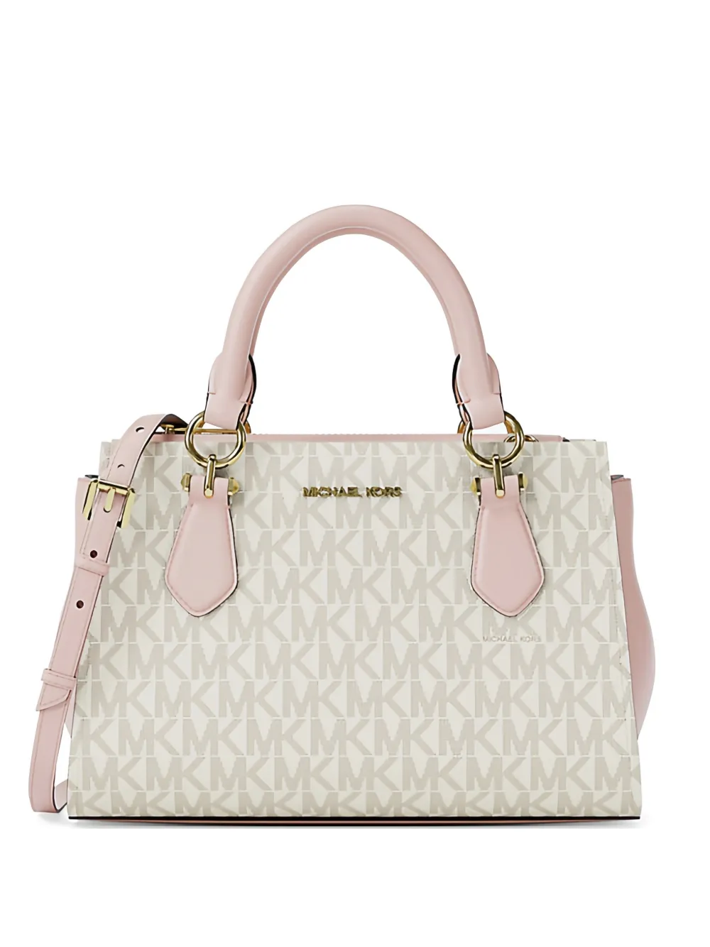 Michael Kors small Marilyn monogram-pattern tote bag - Toni neutri