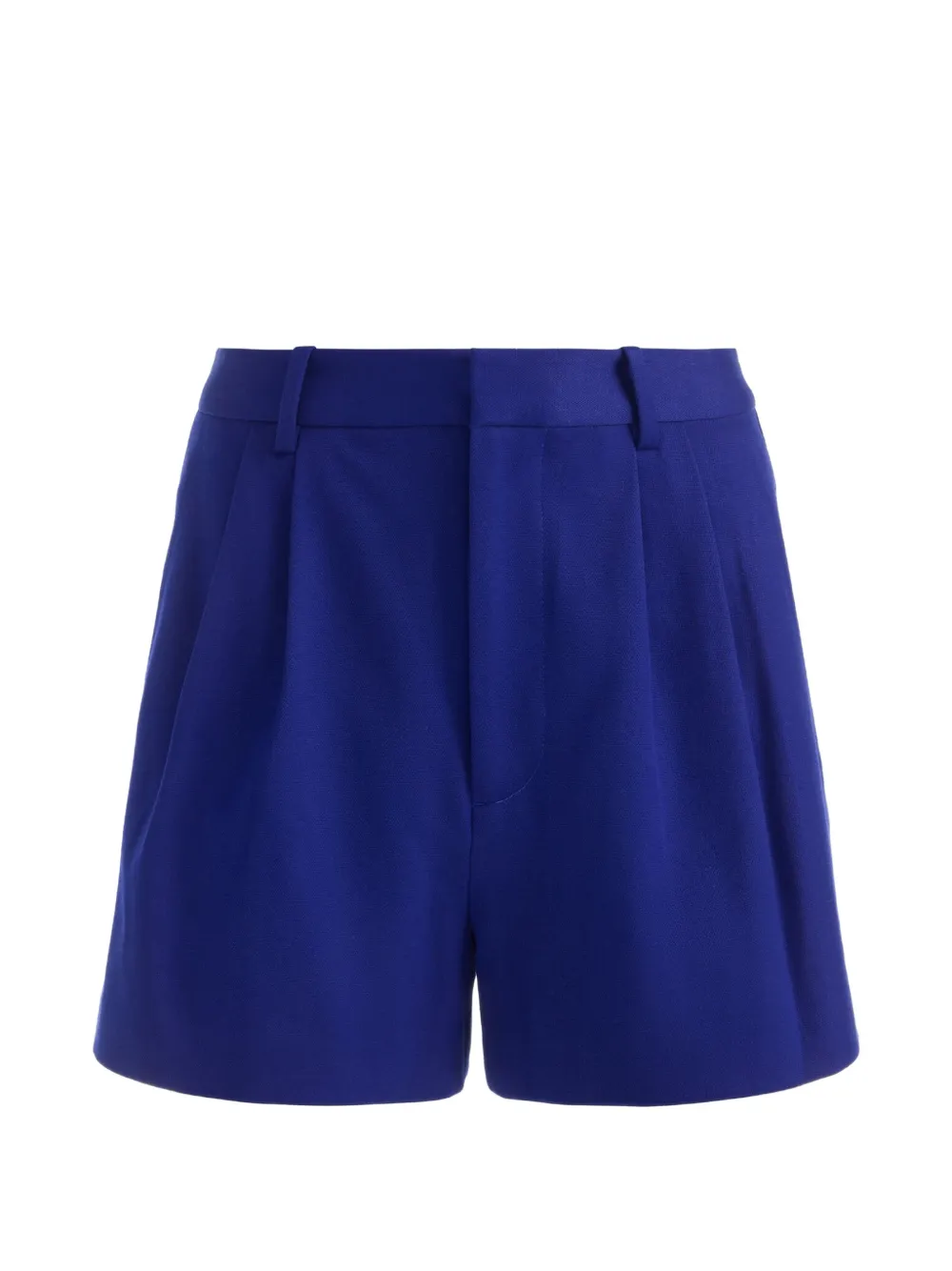 alice + olivia Conry pleated shorts - Blau