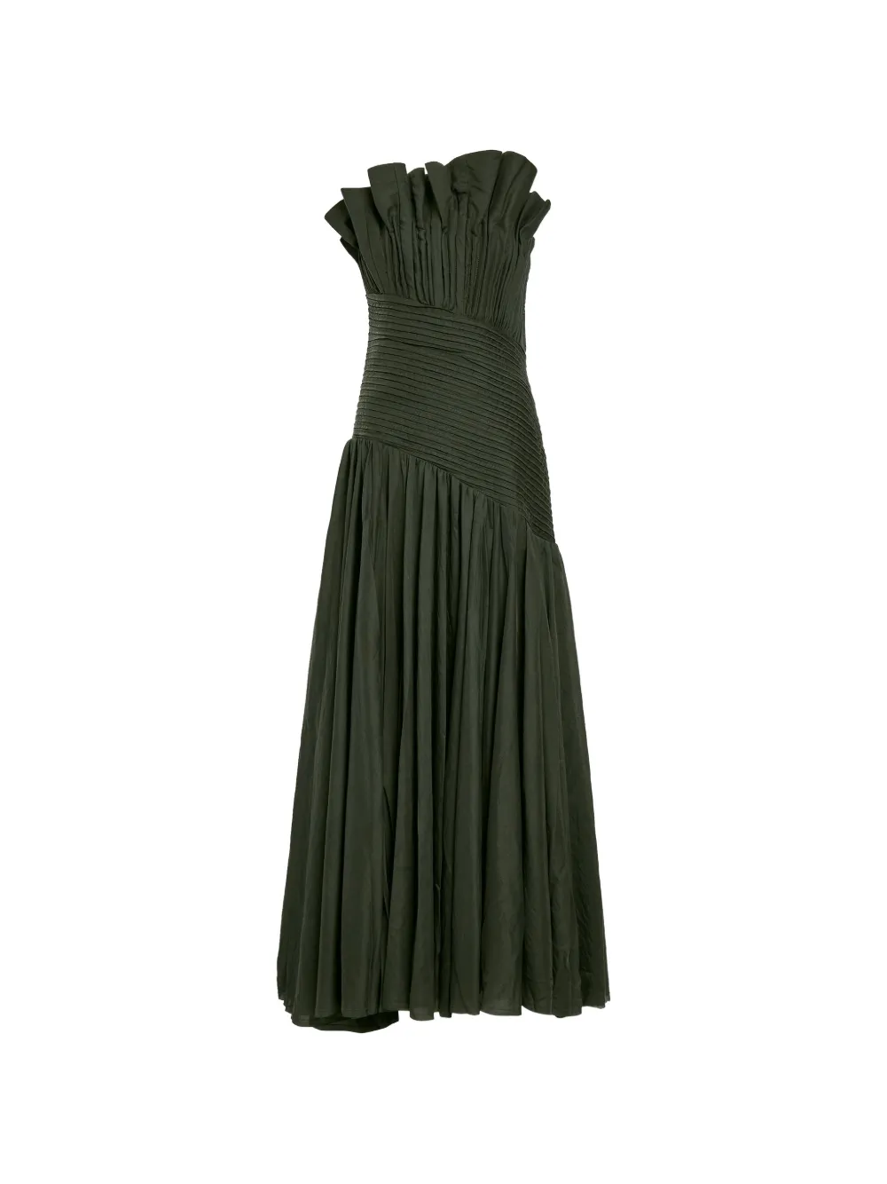 Aje Abito Aquiline con ruches - Verde