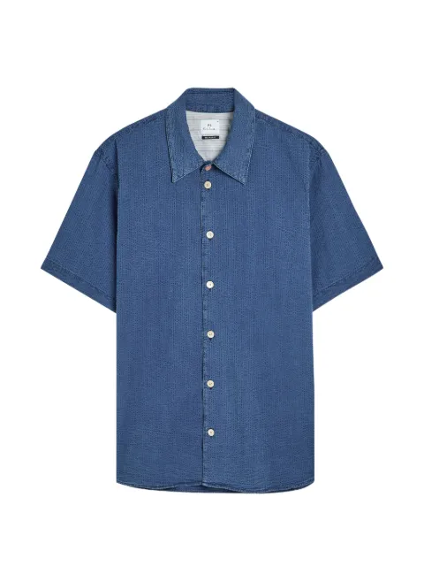 PS Paul Smith seersucker short-sleeve shirt