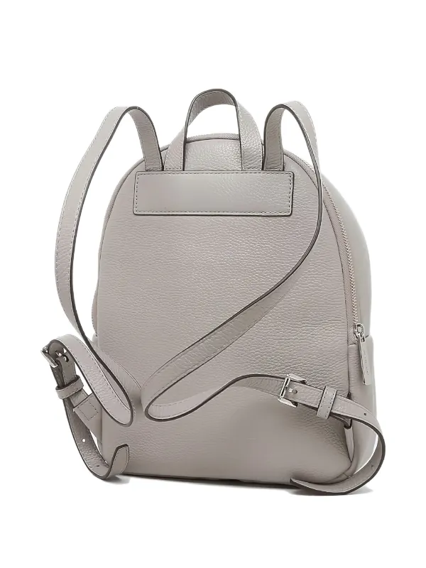 Michael Kors Pearl Grey Erin Medium Pebbled Leather Backpack MICHAEL Michael Kors  main image 2