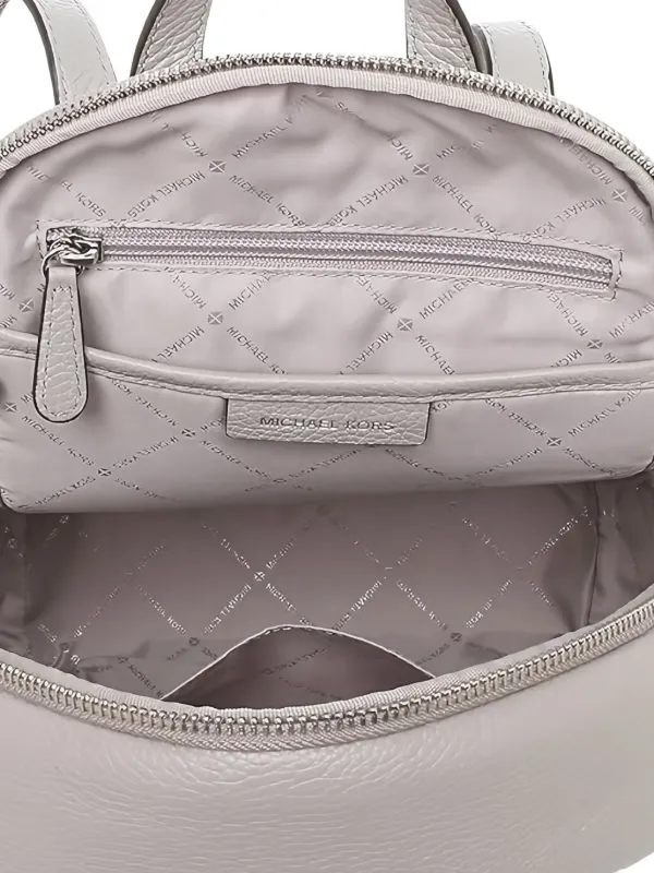 Michael Kors Erin Pebbled Leather Backpack | Grey | FARFETCH AO