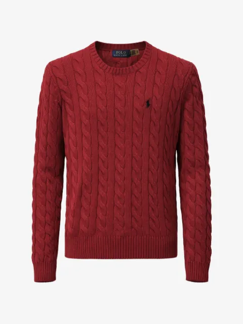 Polo Ralph Lauren suéter en tejido de ochos