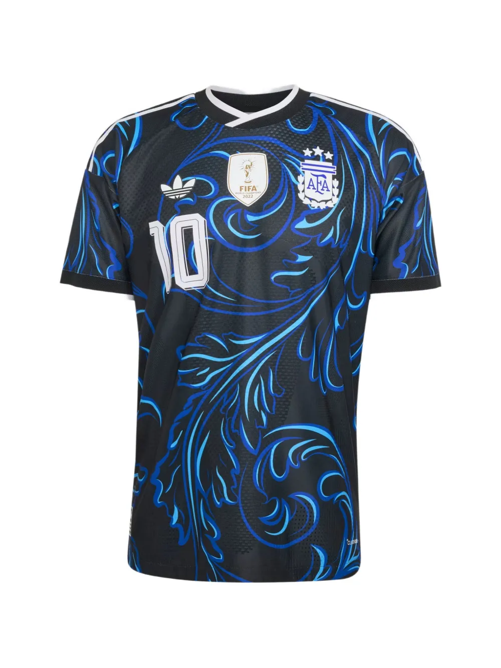 adidas scroll-print mesh T-shirt - Nero