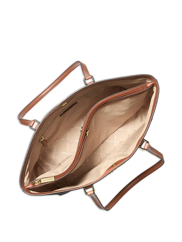 Michael Kors Sheila モノグラム ハンドバッグ L | ブラウン | FARFETCH JP