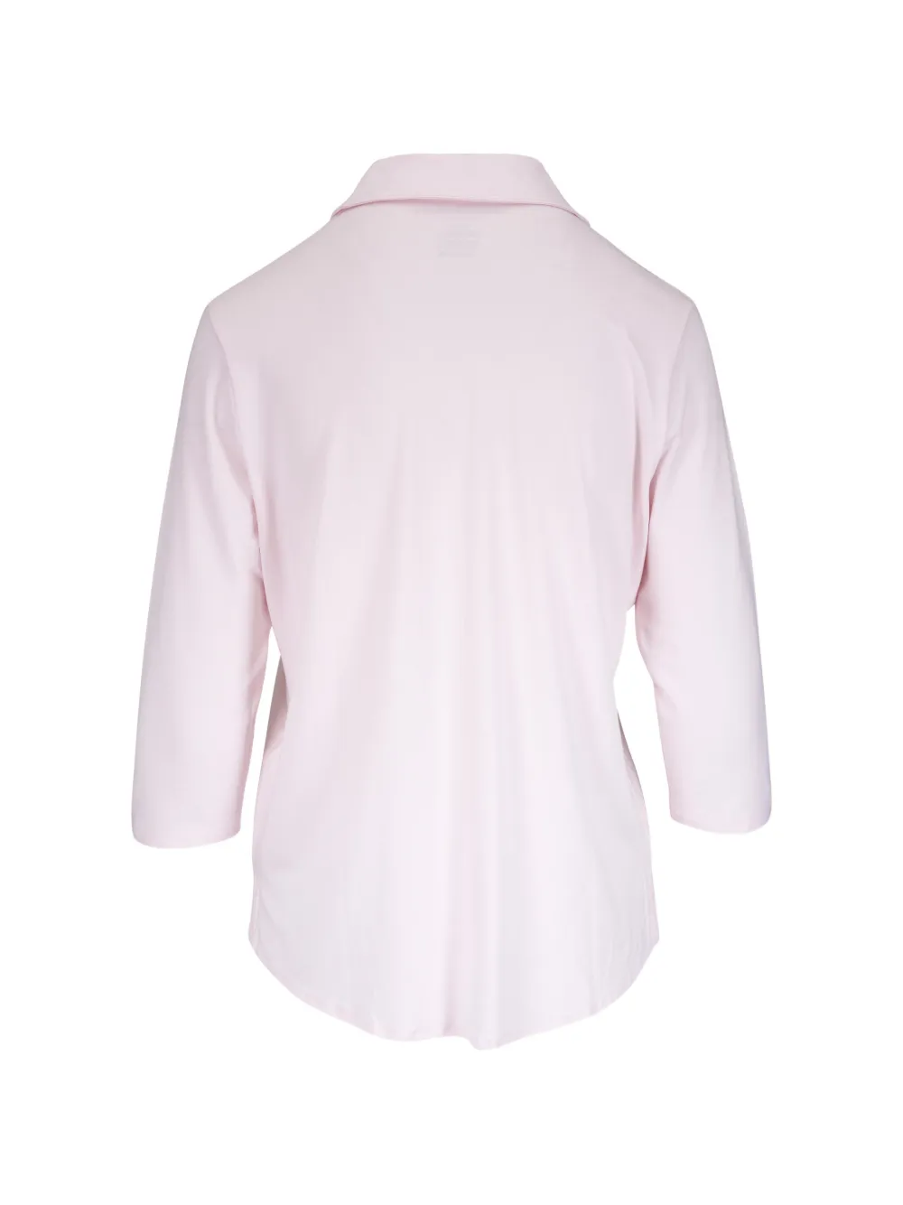 Majestic Filatures Overhemd met cropped mouwen Roze
