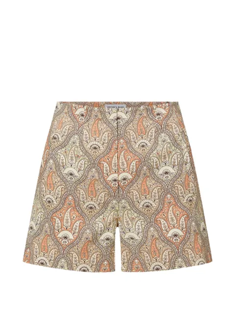 Veronica Beard Jazmin paisley-print shorts