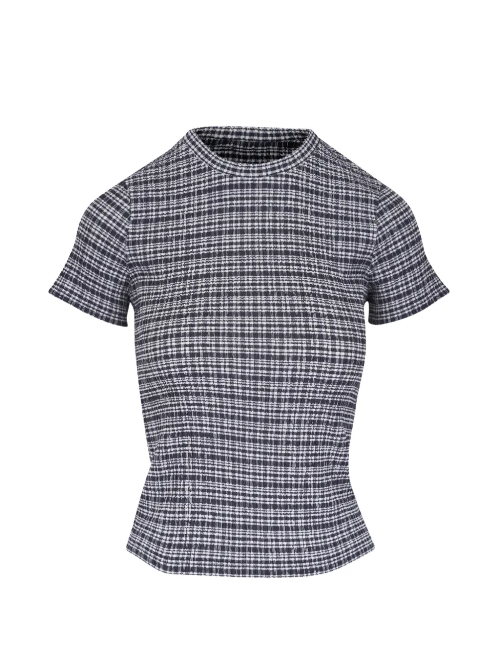 Vince check knit top - Blau