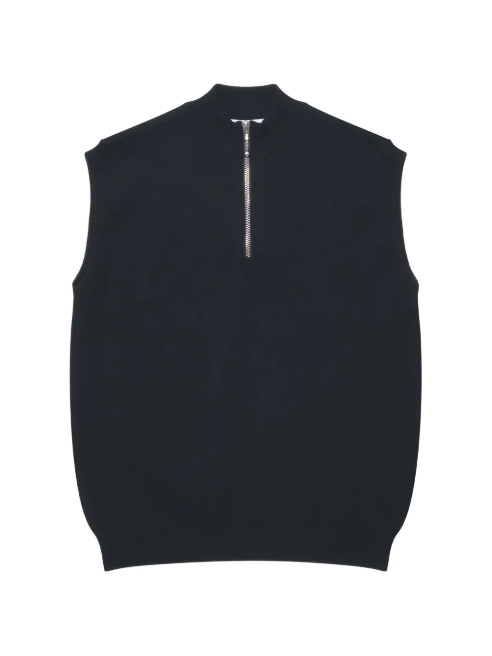 Ernest W. Baker knitted sleeveless sweater - Blu