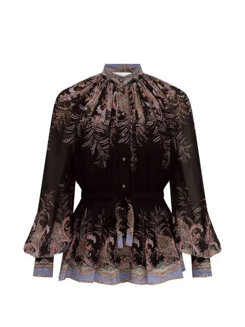 ZIMMERMANN Alchemy floral-print blouse