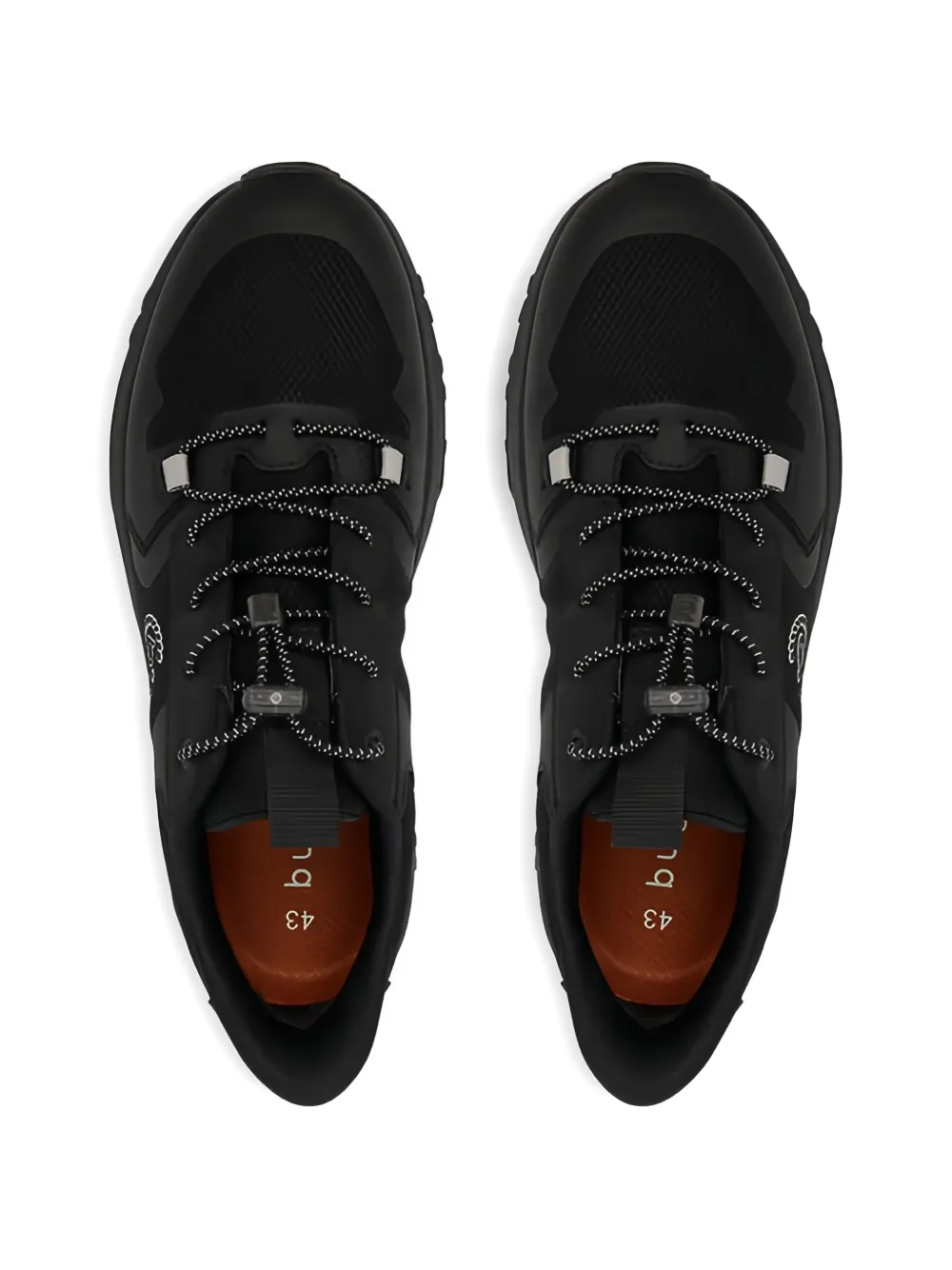 Bugatti Ademende mesh sneakers Zwart