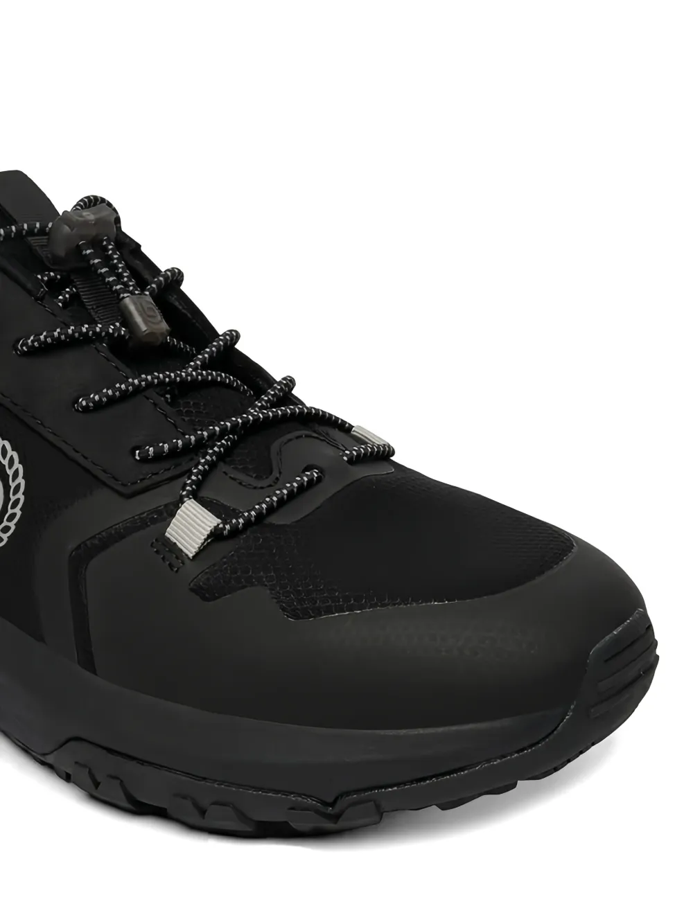 Bugatti Ademende mesh sneakers Zwart
