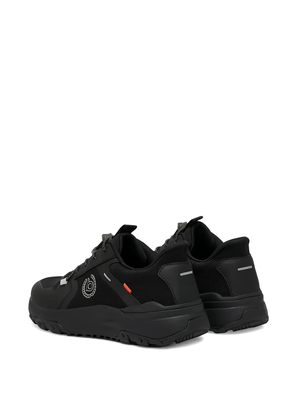 Bugatti Ademende mesh sneakers Zwart