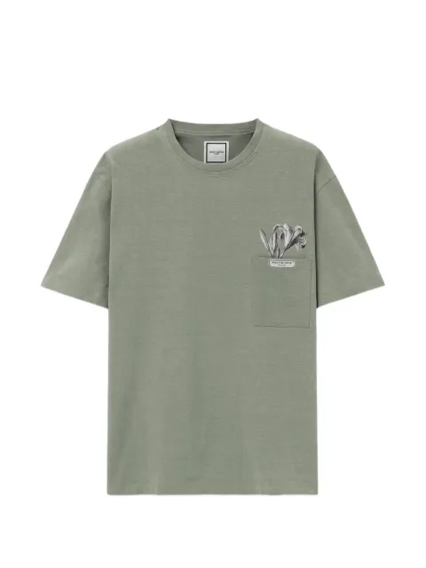 Wooyoungmi floral-print pocket t-shirt