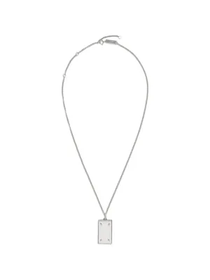 MM6 Maison Margiela Candle Waxed key-pendant Necklace | White