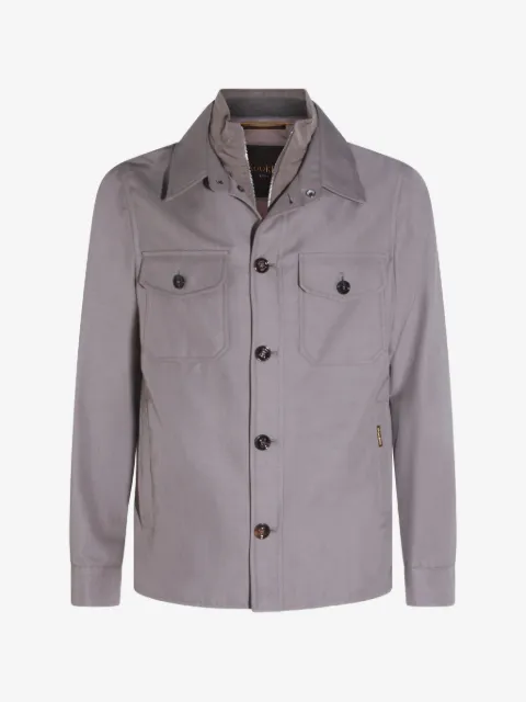 Moorer cotton shirt jacket