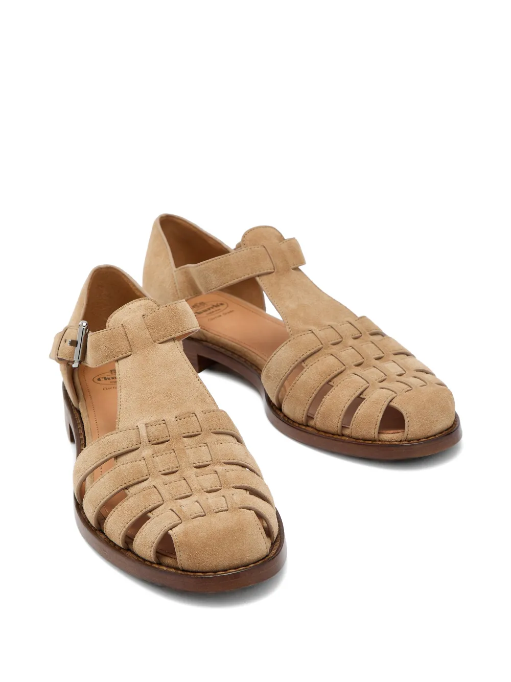 Church's Suède ballerina's Beige