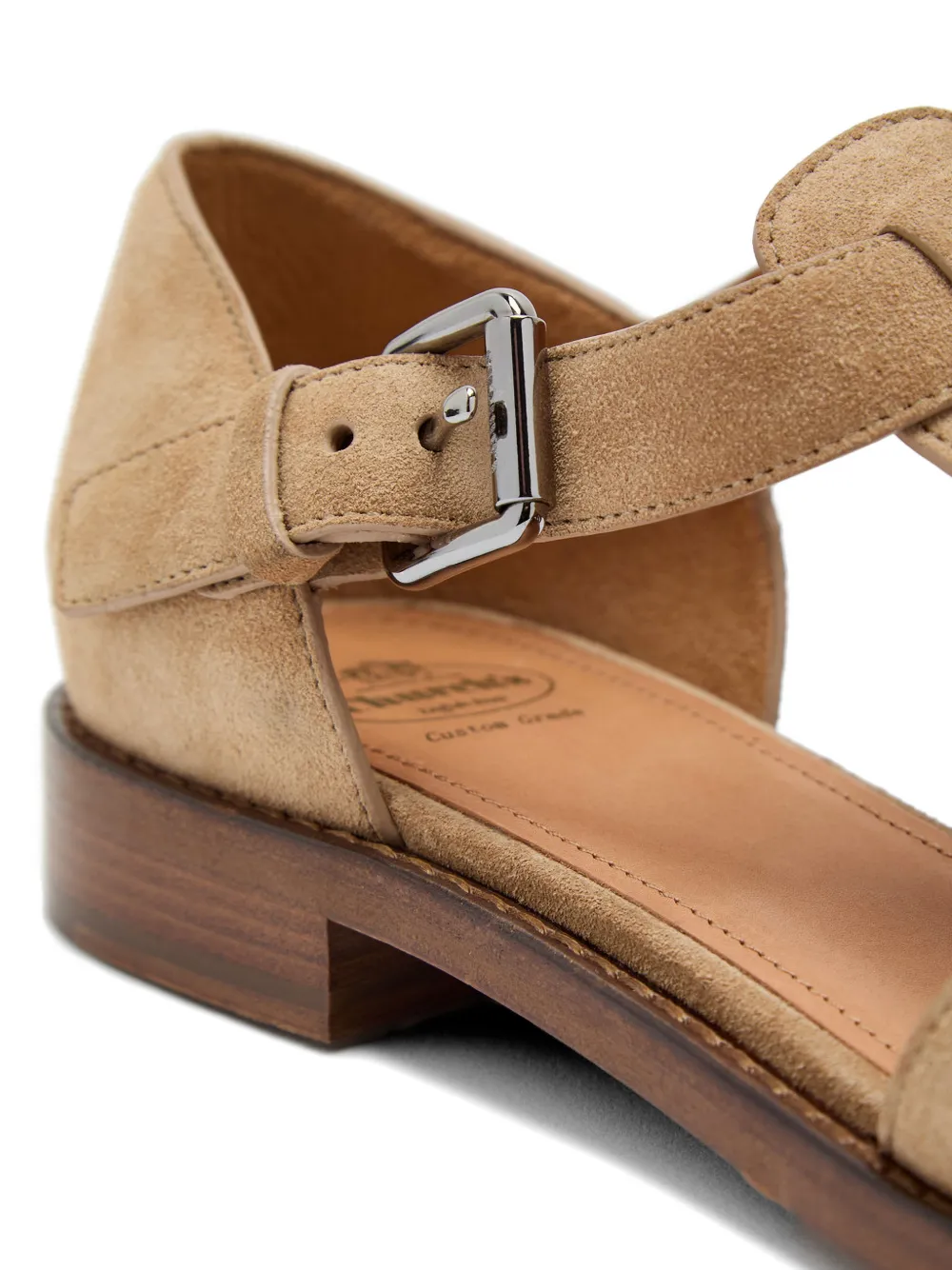 Church's Suède ballerina's Beige