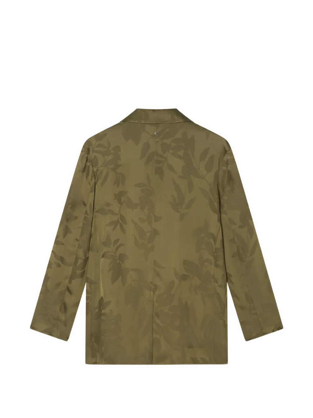 Armani Exchange Blazer met enkele rij knopen Groen