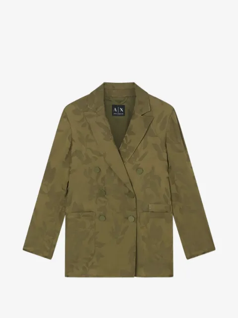 Armani Exchange blazer con doble botonadura