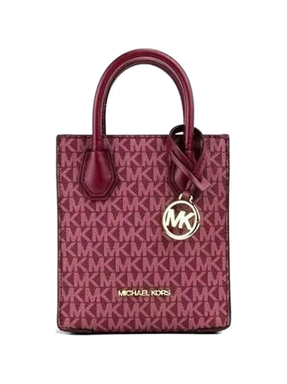 Michael Kors mini Mercer monogram-print tote bag - Rosso