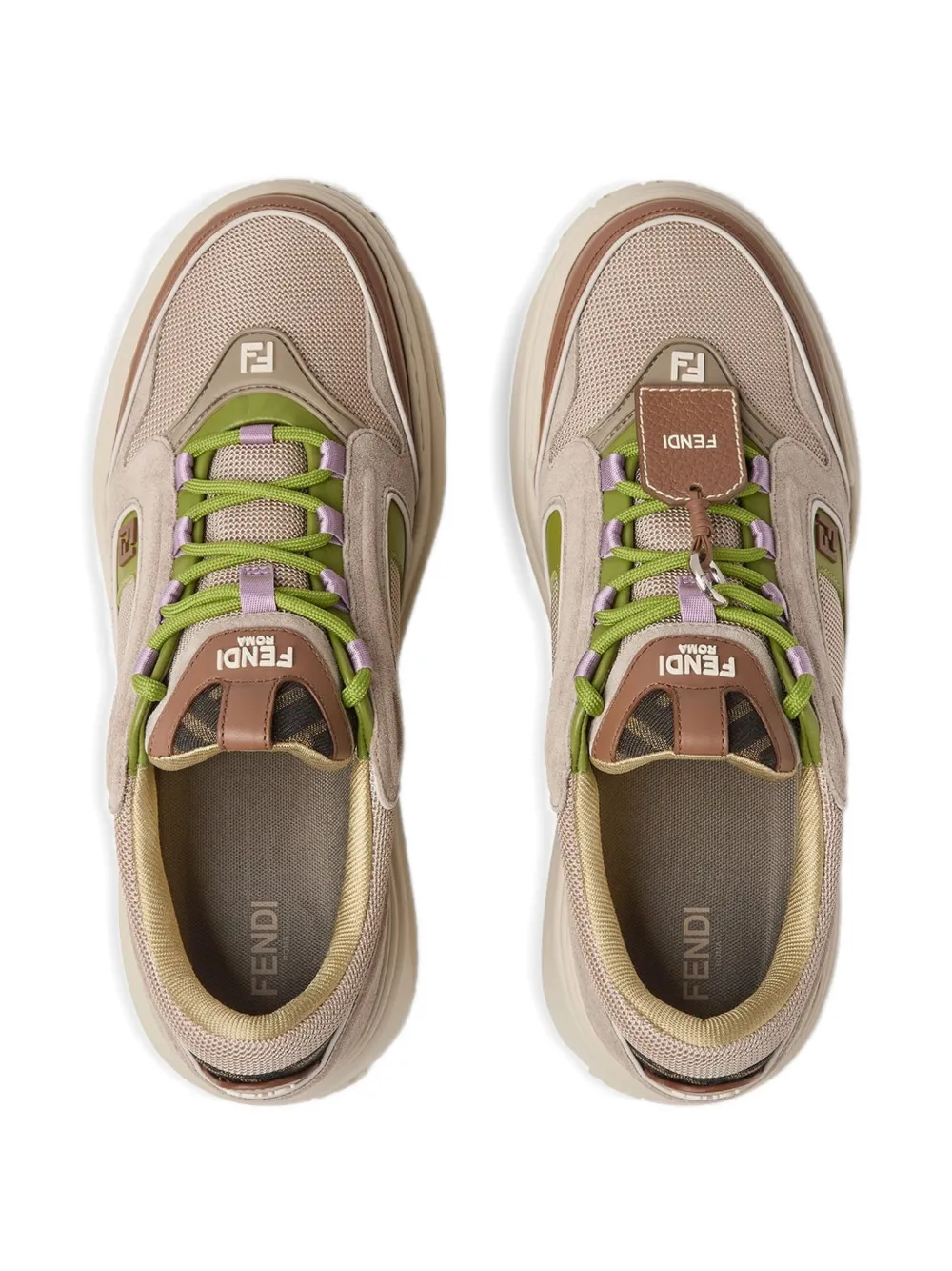 FENDI Force sneakers Beige