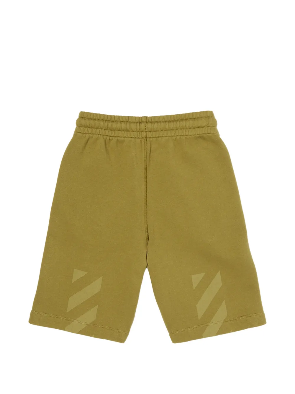 Off-White Kids Shorts met logoprint Groen