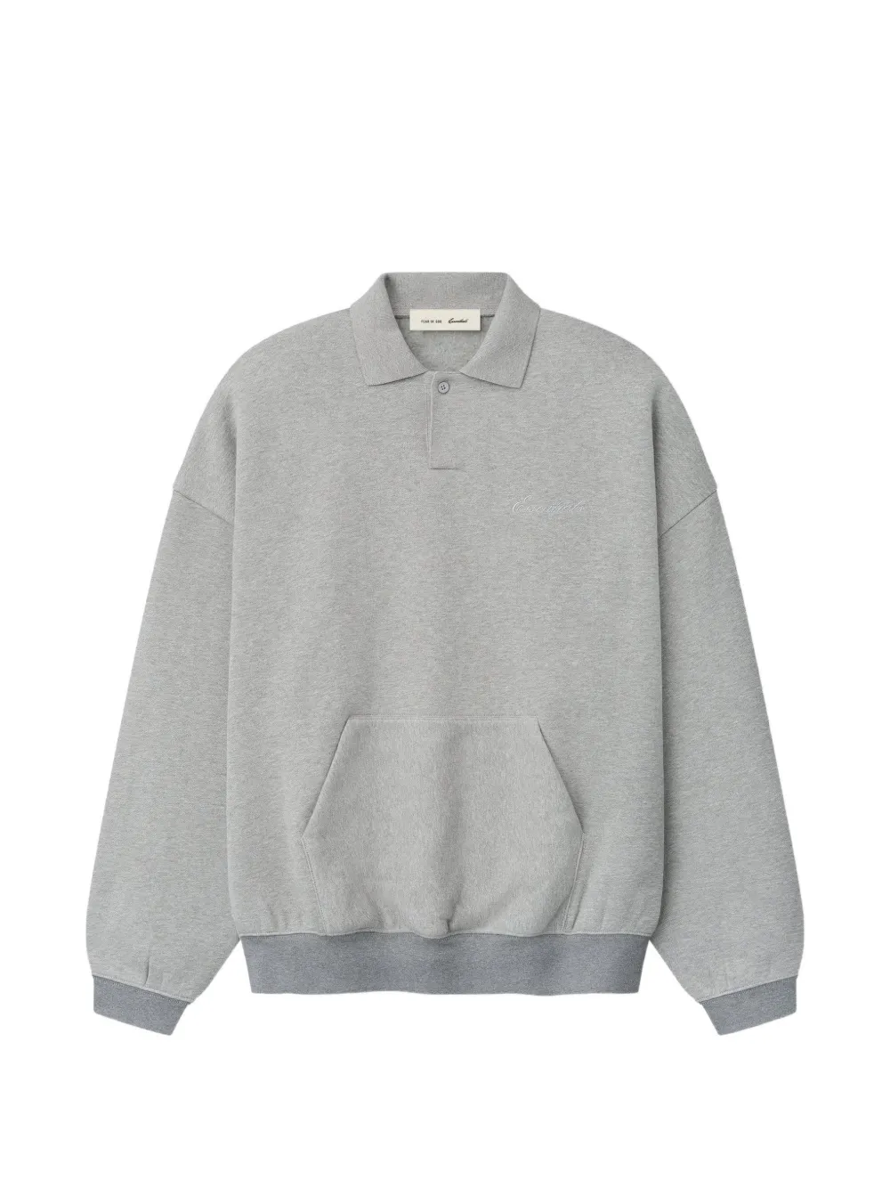 FEAR OF GOD ESSENTIALS logo-embroidered sweater - Grigio