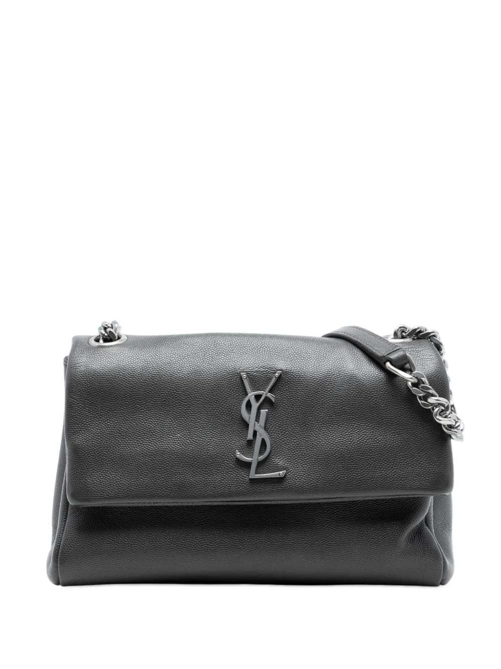 Saint Laurent Pre-Owned 2017 Medium Grain De Poudre West Hollywood crossbody bag - Nero