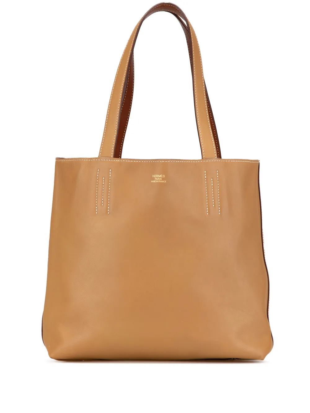 Hermès Pre-Owned 2012 Swift Double Sens 28 tote bag - Braun