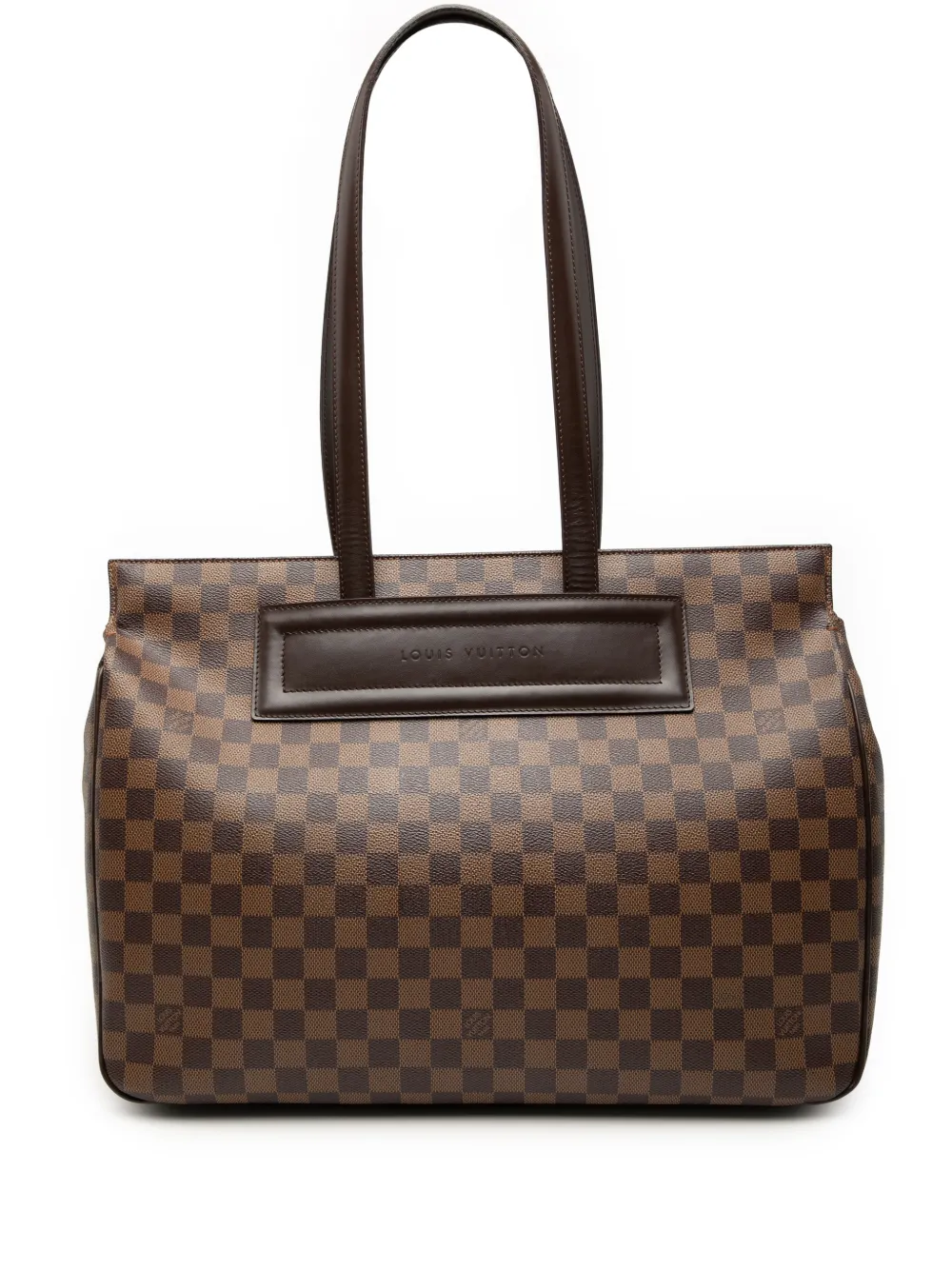 Louis Vuitton Pre-Owned 2001 Damier Ebene Parioli GM tote bag - Brown