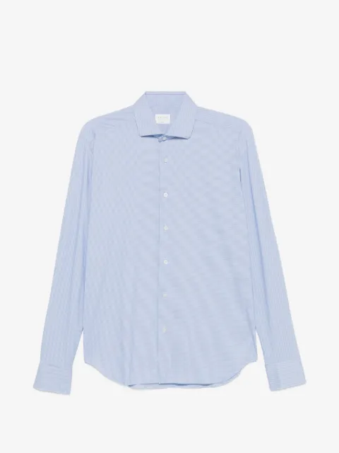 Xacus spread-collar button-down shirt