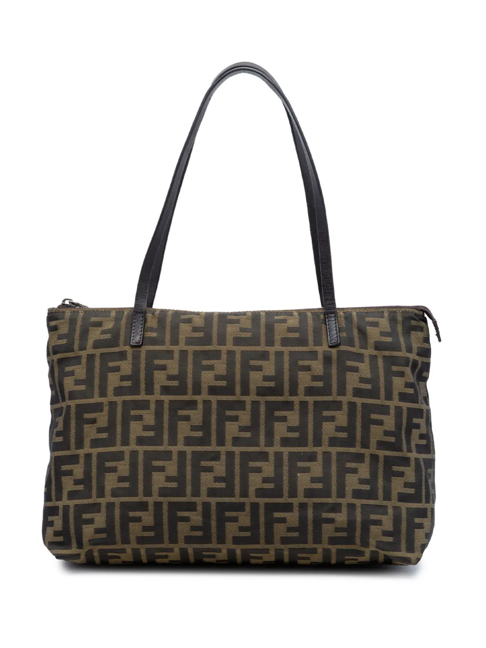 Fendi Pre-Owned 2000-2010 Small Zucca Canvas tote bag - Marrone