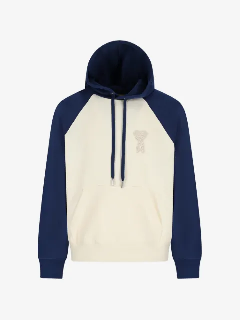 AMI Paris logo-detail hoodie