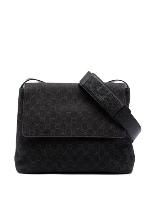 Gucci Pre-Owned 2016-2025 GG Denim Messenger Bag crossbody bag