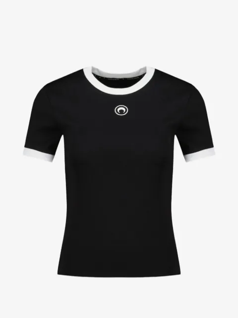 Marine Serre playera con logo Moon