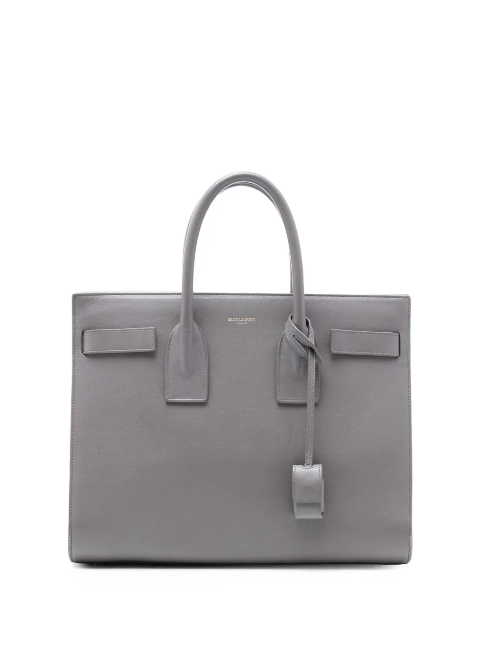Saint Laurent Pre-Owned 2014 Small Leather Sac De Jour satchel - Grigio