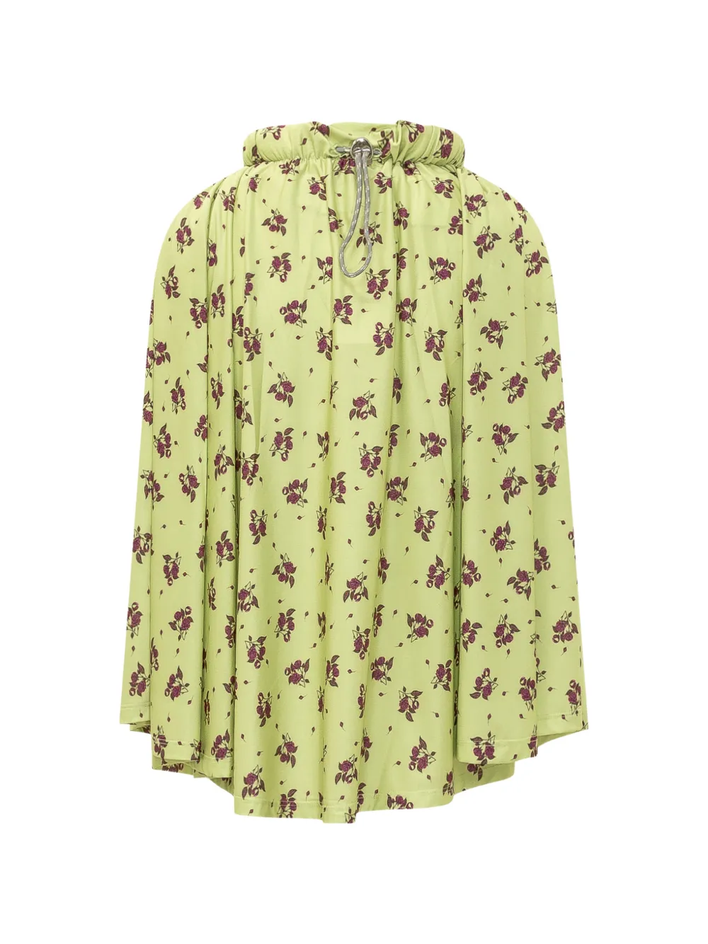 Coperni Circle top met bloemenprint Groen