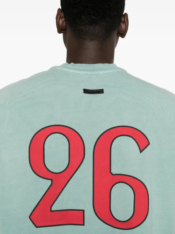Fear Of God logo-print T-shirt | Neutrals | FARFETCH JO