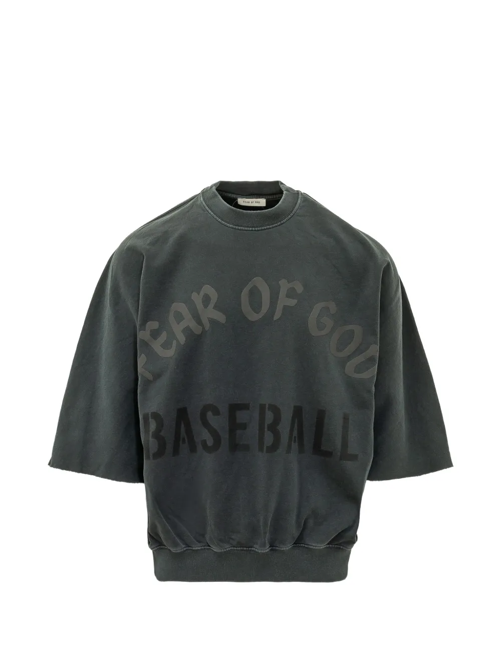 Fear Of God logo-print short-sleeve sweatshirt - Schwarz
