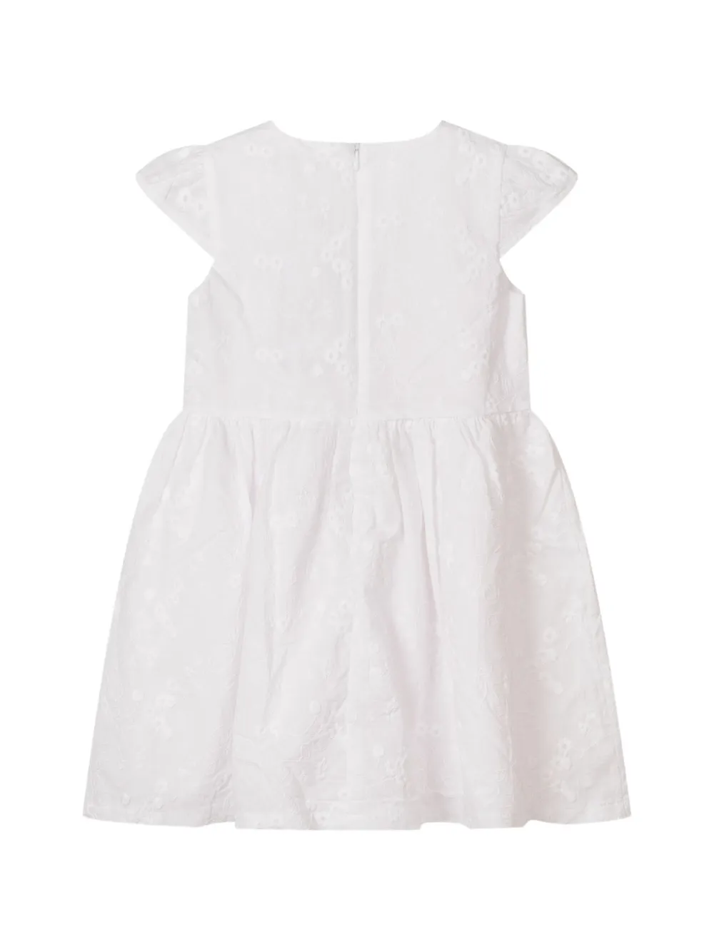 guess kids Sangallo mousseline jurk Wit